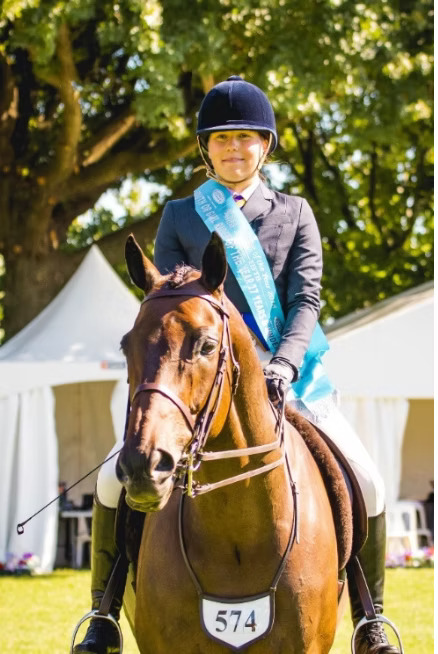 Charlotte Waddell Sponsored Westwind Equine Rider